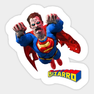 Bizarro Flying - Original Sticker